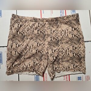 Wild Fable Animal Print Shorts, XXL (WF2)